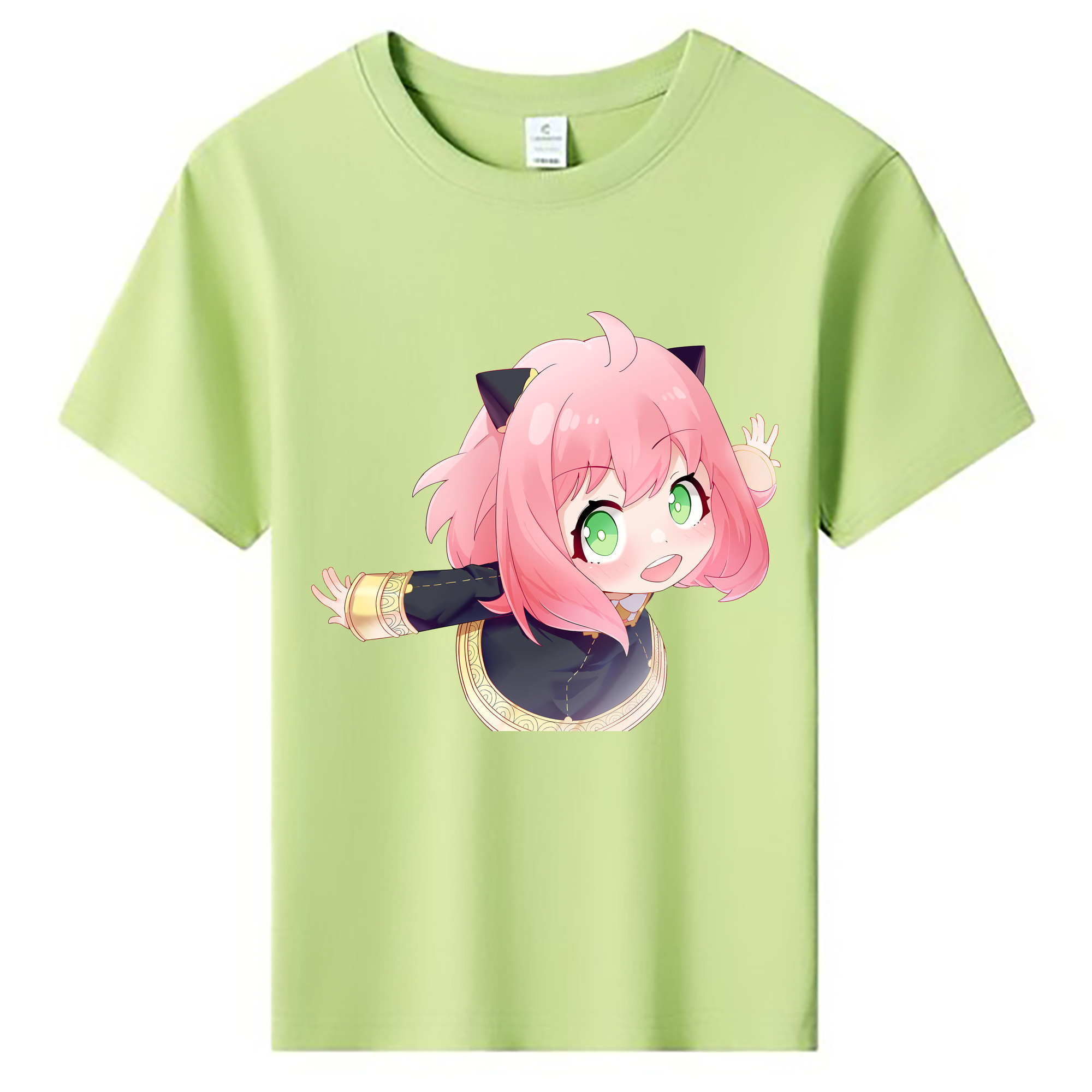 （画像用） SPY×FAMILY间谍家家酒 綿100％キッズTシャツ（フロントプリント）